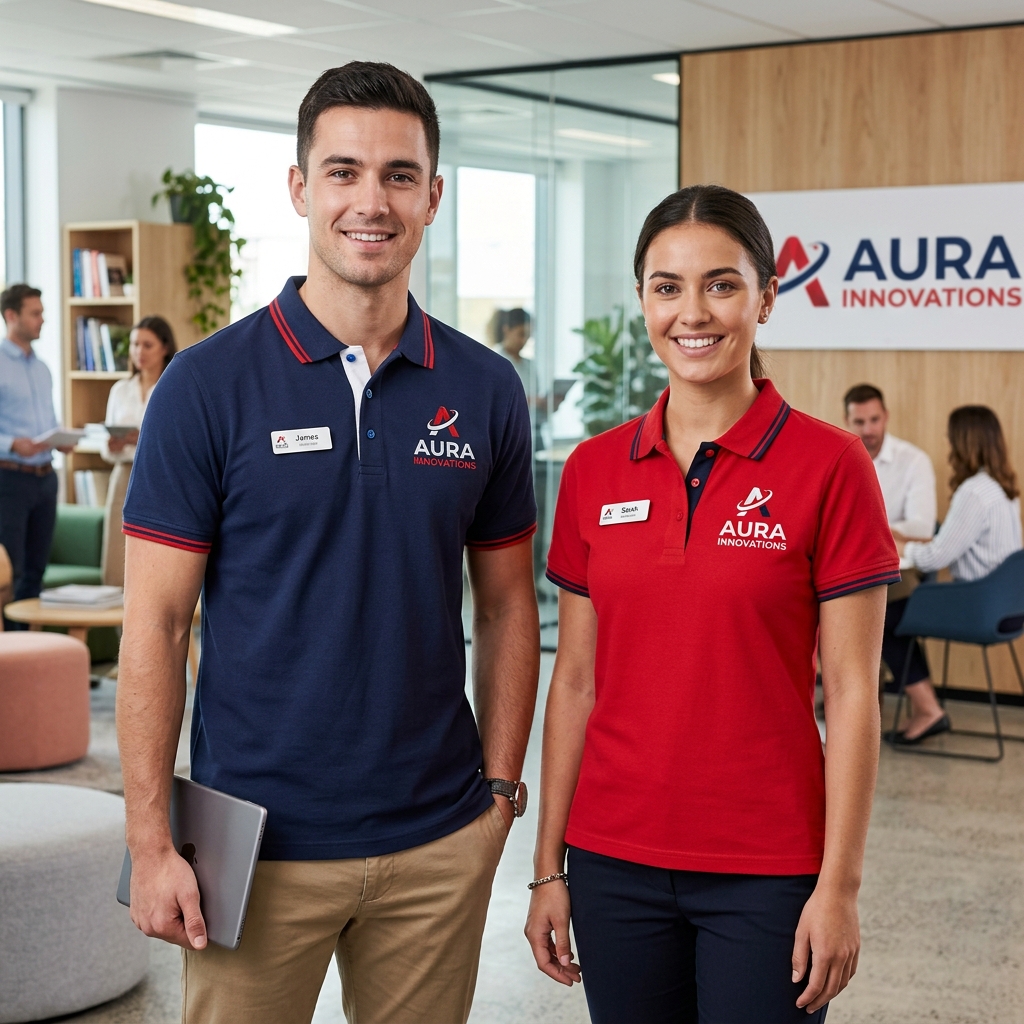 WOLTOR Custom Corporate Polo T-Shirts